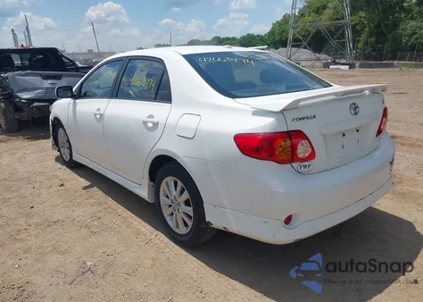 2010 Toyota Corolla S from USA, damaged, VIN 1NXBU4EE9AZ261741